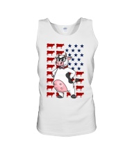 Cow Independence Unisex Tank thumbnail