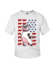Cow Independence Youth T-Shirt thumbnail