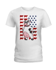 Cow Independence Ladies T-Shirt thumbnail
