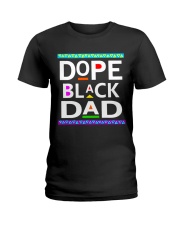 Black Dad Ladies T-Shirt tile