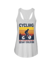 Cycling Dad Ladies Flowy Tank tile
