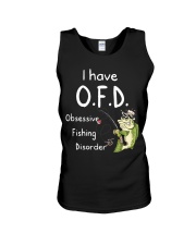 Obsesive Fishing Disorder Unisex Tank tile