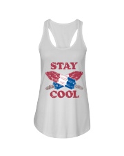 Stay Cool Ladies Flowy Tank tile