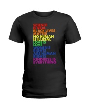 Science Is Real Ladies T-Shirt tile