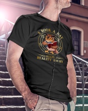 A Book A Day Classic T-Shirt lifestyle-mens-crewneck-front-5