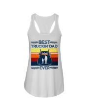 Best Truckin Dad Ever Ladies Flowy Tank tile