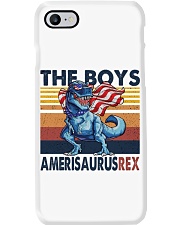 Dinosaur 4th of July Phone Case tile