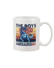 Dinosaur 4th of July Mug tile