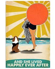 Love Beachs And Dogs And She Lived Happily Ever 11x17 Poster front