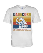 Dadacorn V-Neck T-Shirt tile