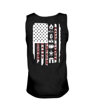 Husband-Daddy-Protector-Happy Camper Unisex Tank tile