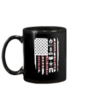 Husband-Daddy-Protector-Happy Camper Mug tile