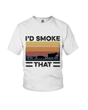Camping I'd Smoke That Youth T-Shirt tile