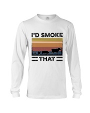 Camping I'd Smoke That Long Sleeve Tee tile