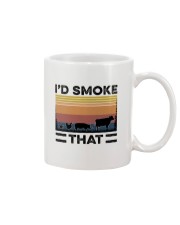 Camping I'd Smoke That Mug tile