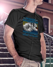 Father And Daughter Classic T-Shirt lifestyle-mens-crewneck-front-5