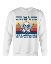 I'm A Heavy Metal Dad Crewneck Sweatshirt tile