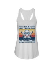 I'm A Heavy Metal Dad Ladies Flowy Tank tile