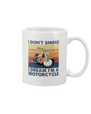 I Don't Snore I Dream I'm A Motorcycle Mug tile