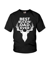 Best Buckin Dad Ever Youth T-Shirt tile