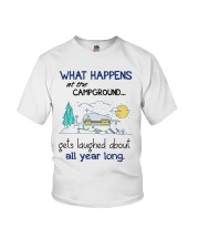 Camping Campground Laugh Youth T-Shirt tile