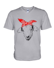 Love Goat V-Neck T-Shirt tile