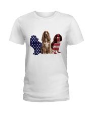 English Cocker Spaniel Ladies T-Shirt tile