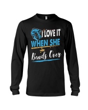 Funny Fishing Fly Bass Fisherman Camping Long Sleeve Tee tile