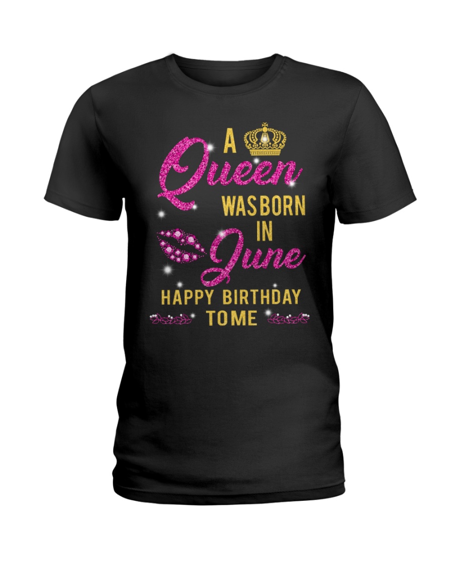 Happy Birthday To Me Ladies T-Shirt