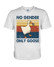 No Gender Only Goose V-Neck T-Shirt tile