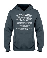 daddy Hooded Sweatshirt front