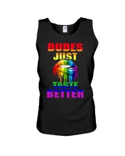 Dudes Just Taste Better Unisex Tank tile
