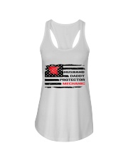 Husband Daddy Protector Mechanic Ladies Flowy Tank tile