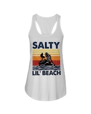 Salty Lil Beach Ladies Flowy Tank tile