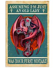 Old Lady Love Red Dragon 11x17 Poster front