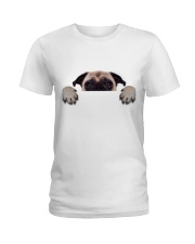 Love Pug Ladies T-Shirt front