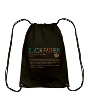 Black Father Shirts Drawstring Bag tile