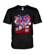 Love Balinese V-Neck T-Shirt tile