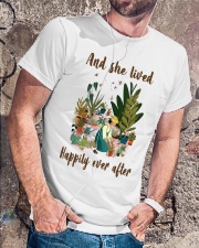 And She Lived Happily Ever After Classic T-Shirt lifestyle-mens-crewneck-front-4