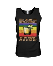 I Like My Tequila Straight Unisex Tank tile