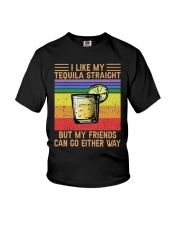 I Like My Tequila Straight Youth T-Shirt tile