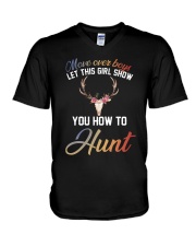 Love Hunting V-Neck T-Shirt tile