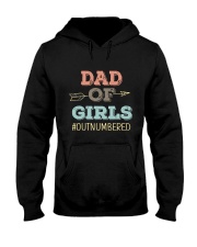 Dad Of Girls Hooded Sweatshirt tile