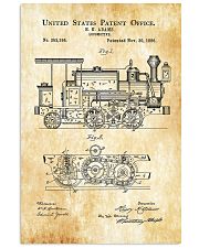 1886 Locomotive Patent 11x17 Poster front