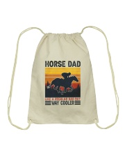 Horse Dad Drawstring Bag tile