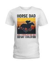 Horse Dad Ladies T-Shirt tile
