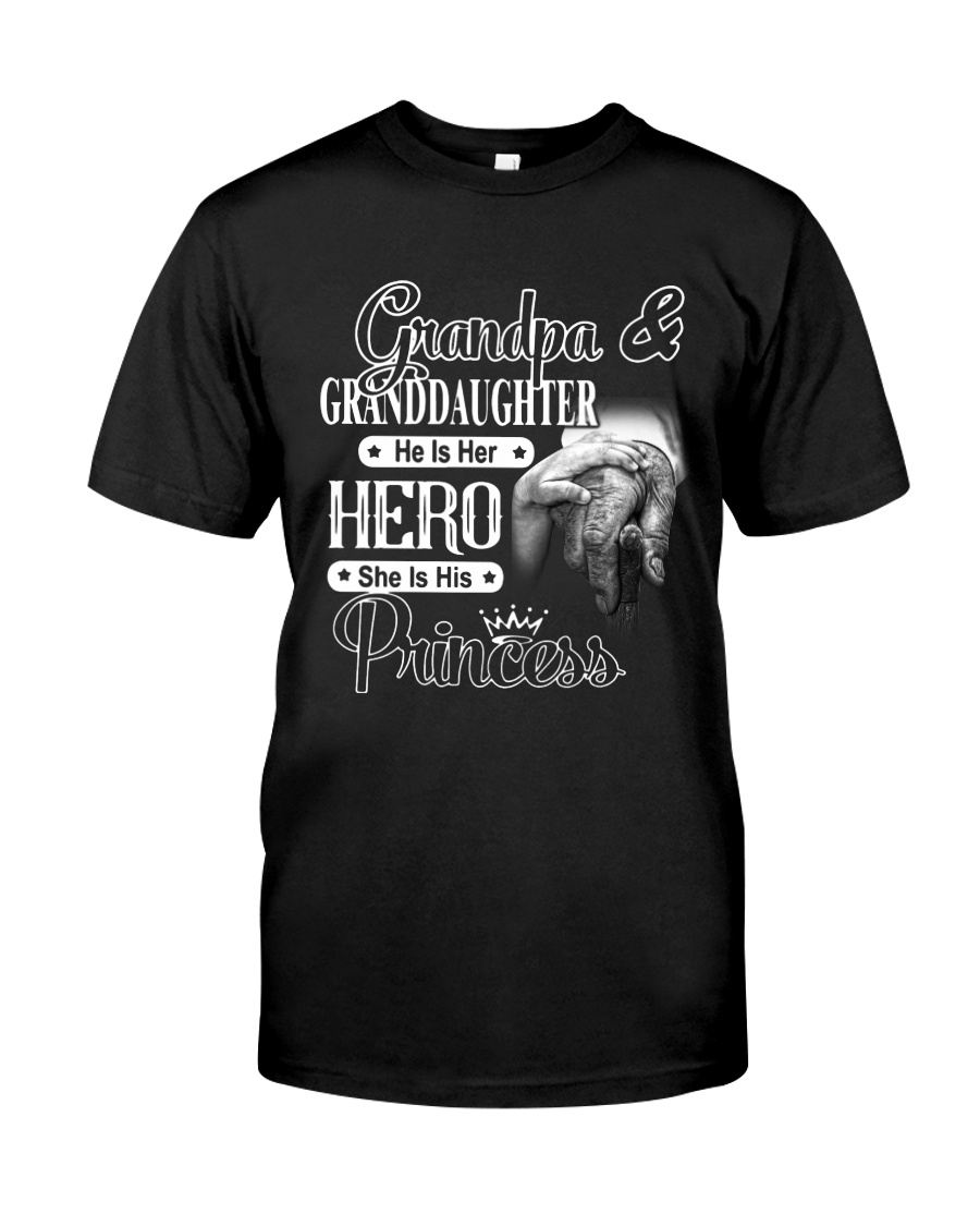 Grandpa And Granddaughter Classic T-Shirt