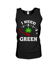 I Need Green Unisex Tank tile