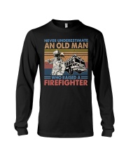 Never Underestimate An Old Man Long Sleeve Tee tile