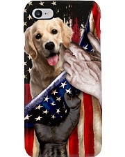 Love Labrador Retriever United State Flag Phone Case i-phone-8-case